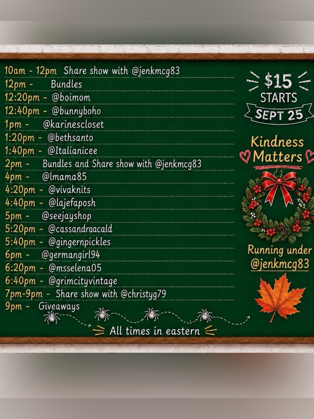 BIANCA is Live! Live Show Flyer! Please Like To Be Tagged When I’m LIVE!